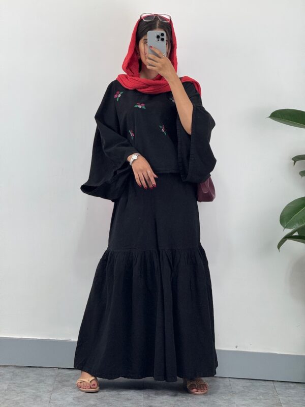کراپ گلدوزی کد 61105 - تصویر 4